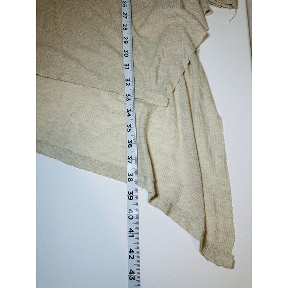 We The Free Beige Wonder Woman Mock Neck Thermal Tunic Dress Women's MEDIUM‎ - Picture 9 of 11